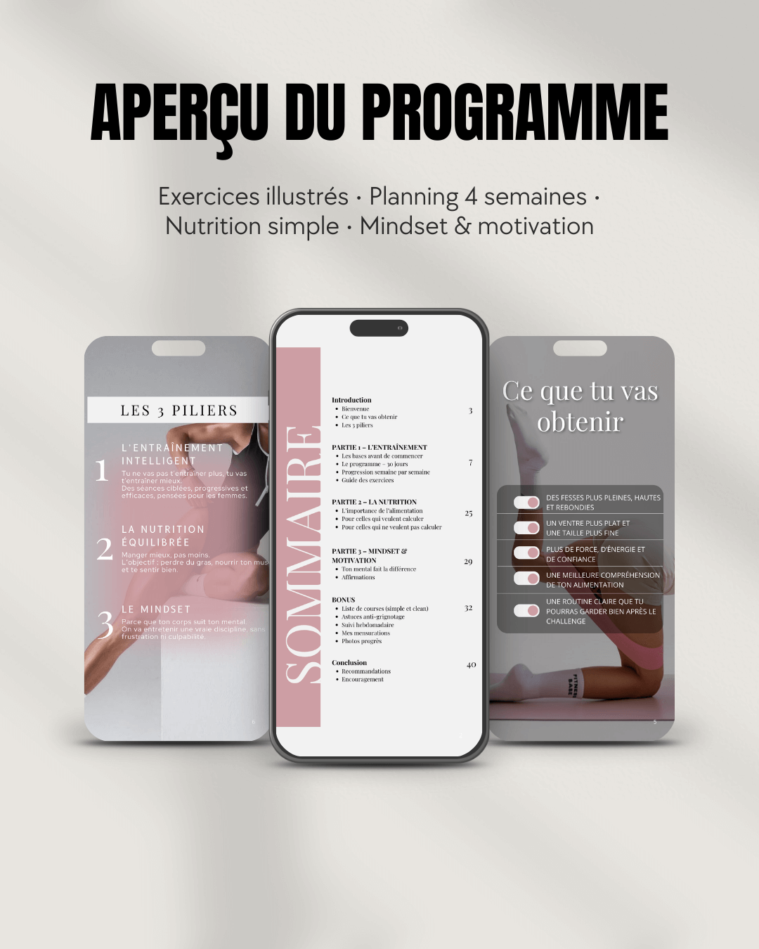 Programme Perte de Gras