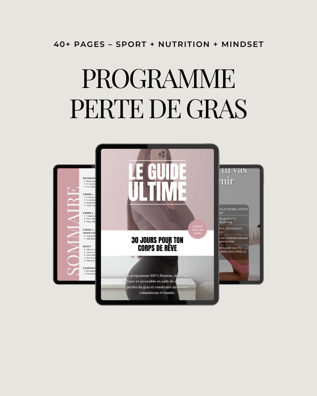 Programme Perte de Gras